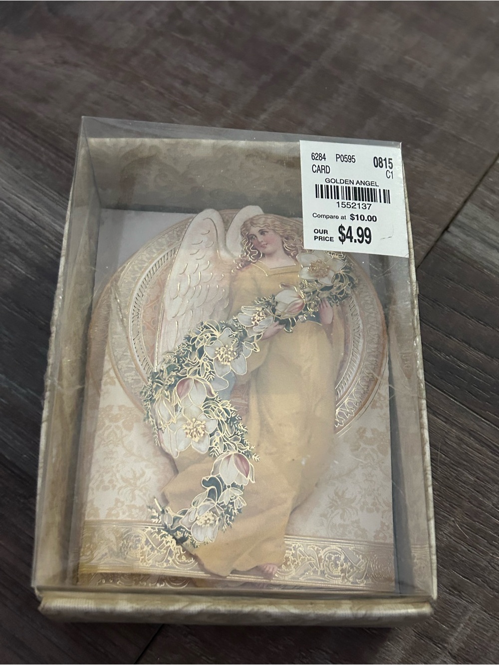 Free w bundle 3 Vintage angel Christmas card